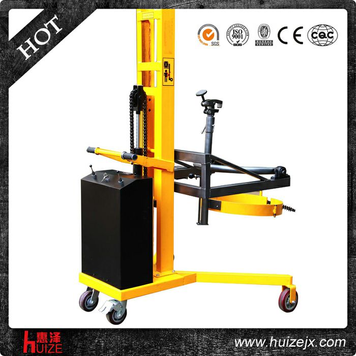 半電動油桶車（直角腿，夾鐵桶翻轉(zhuǎn)）2